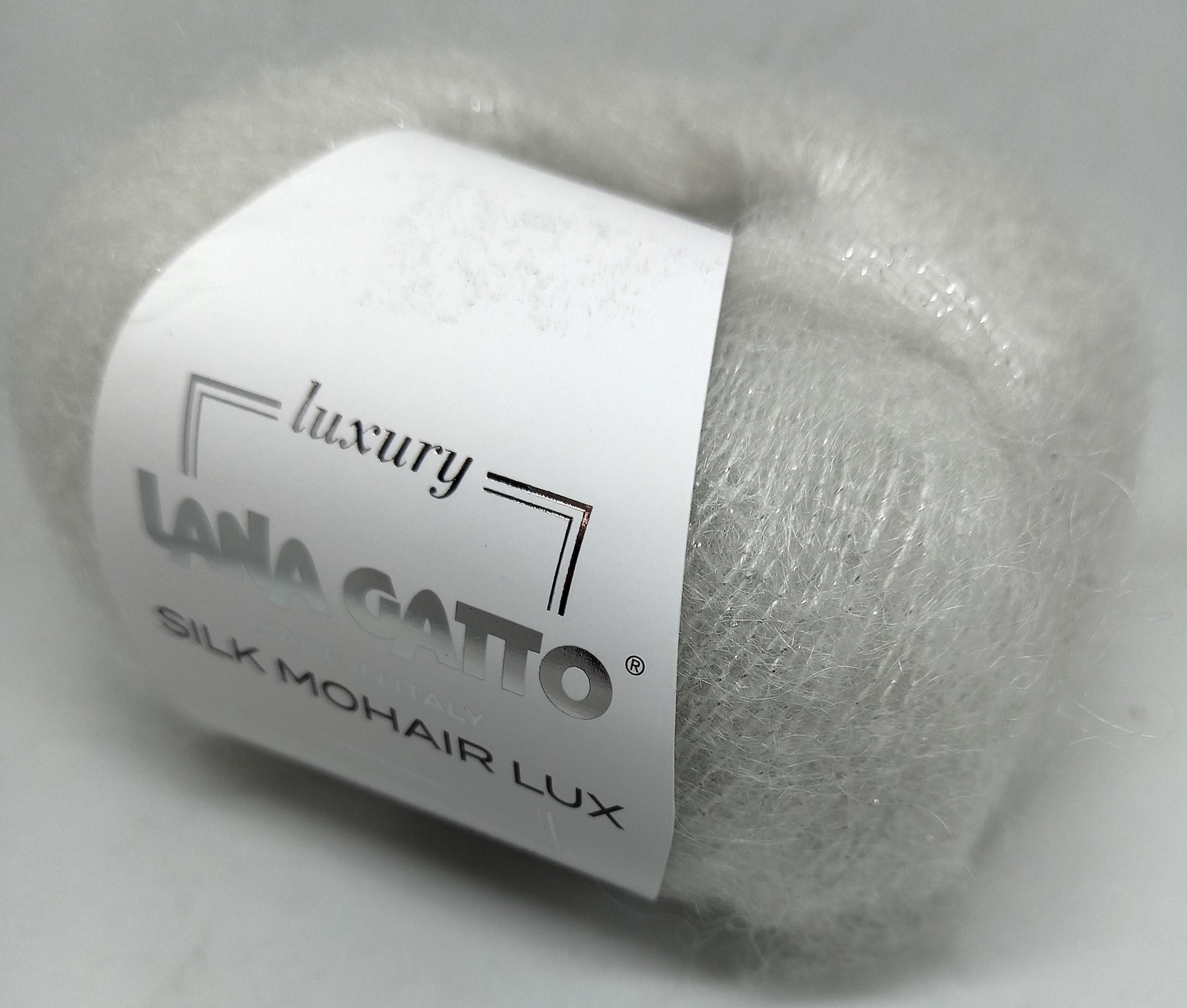 Silk Mohair Lux - 6027 белый снег