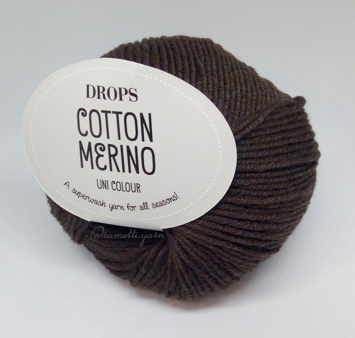 Cotton Merino 12 - коричневый