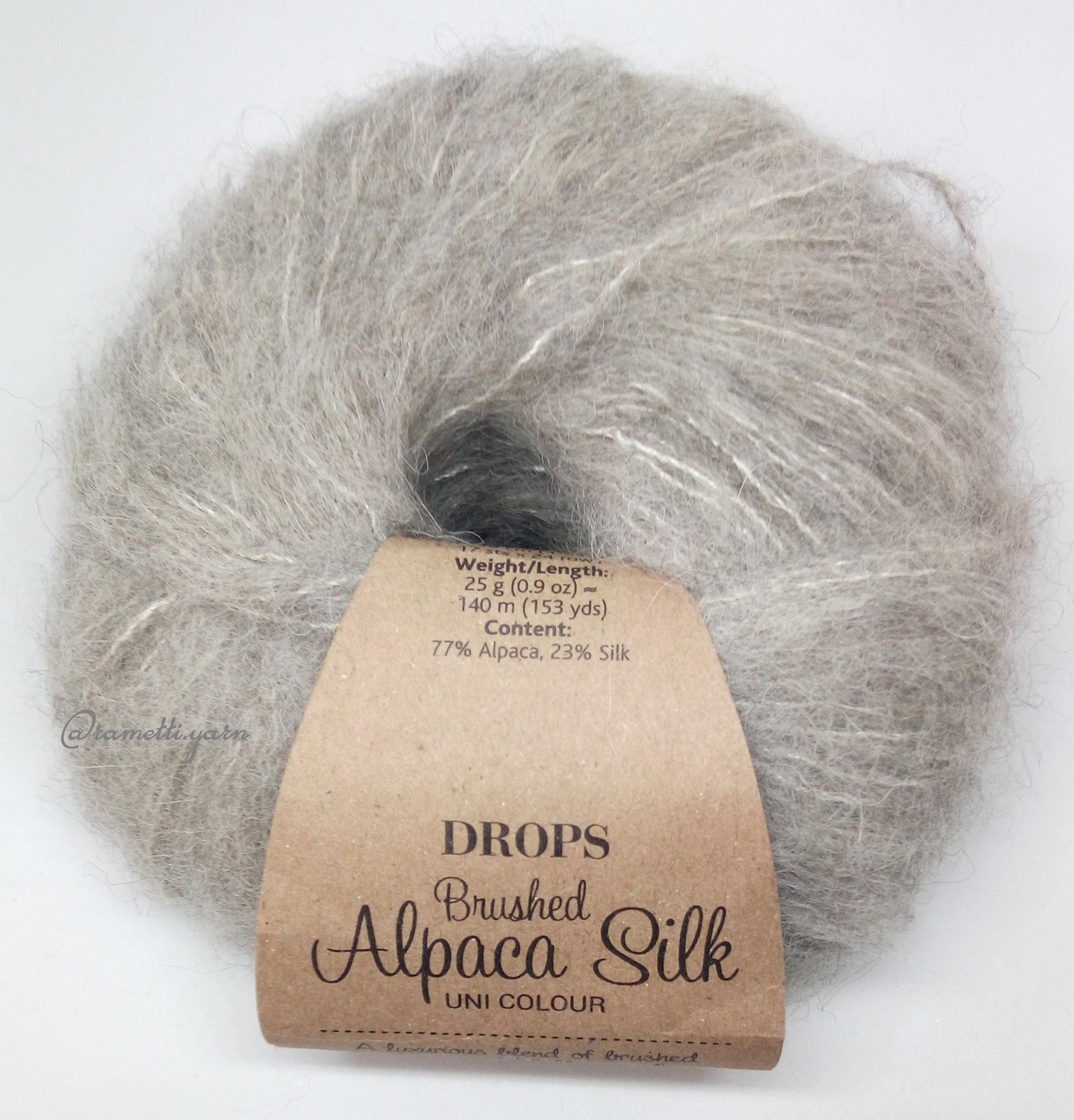Alpaca Silk 02 - серо-бежевый