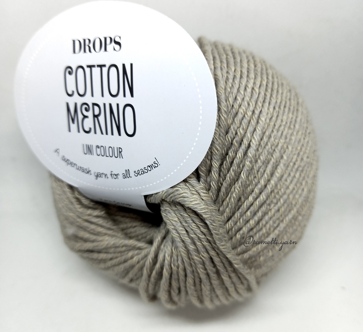 Cotton Merino 03 - серо-бежевый