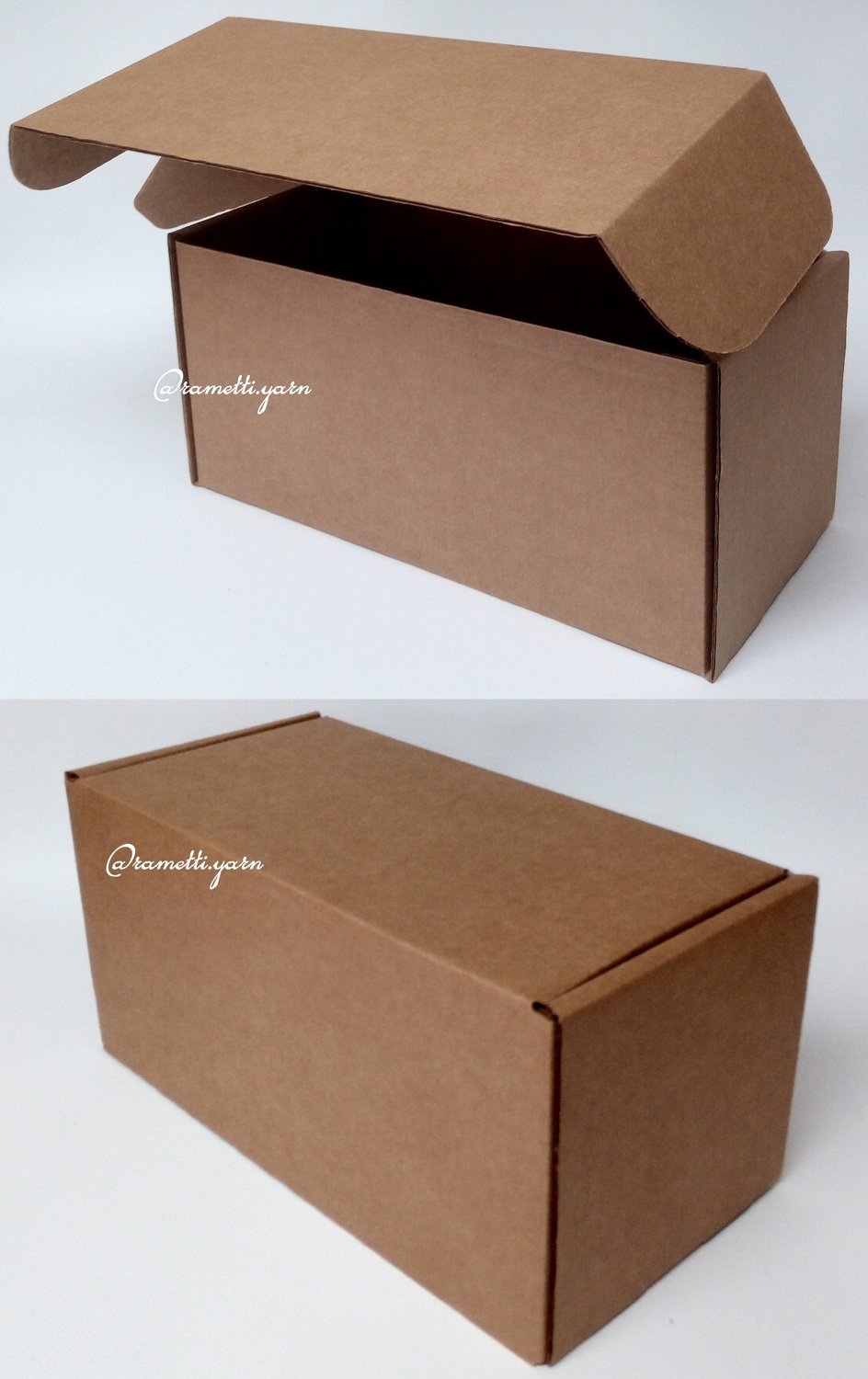 Коробка из картона (30*15*15см) - БУРЫЙ