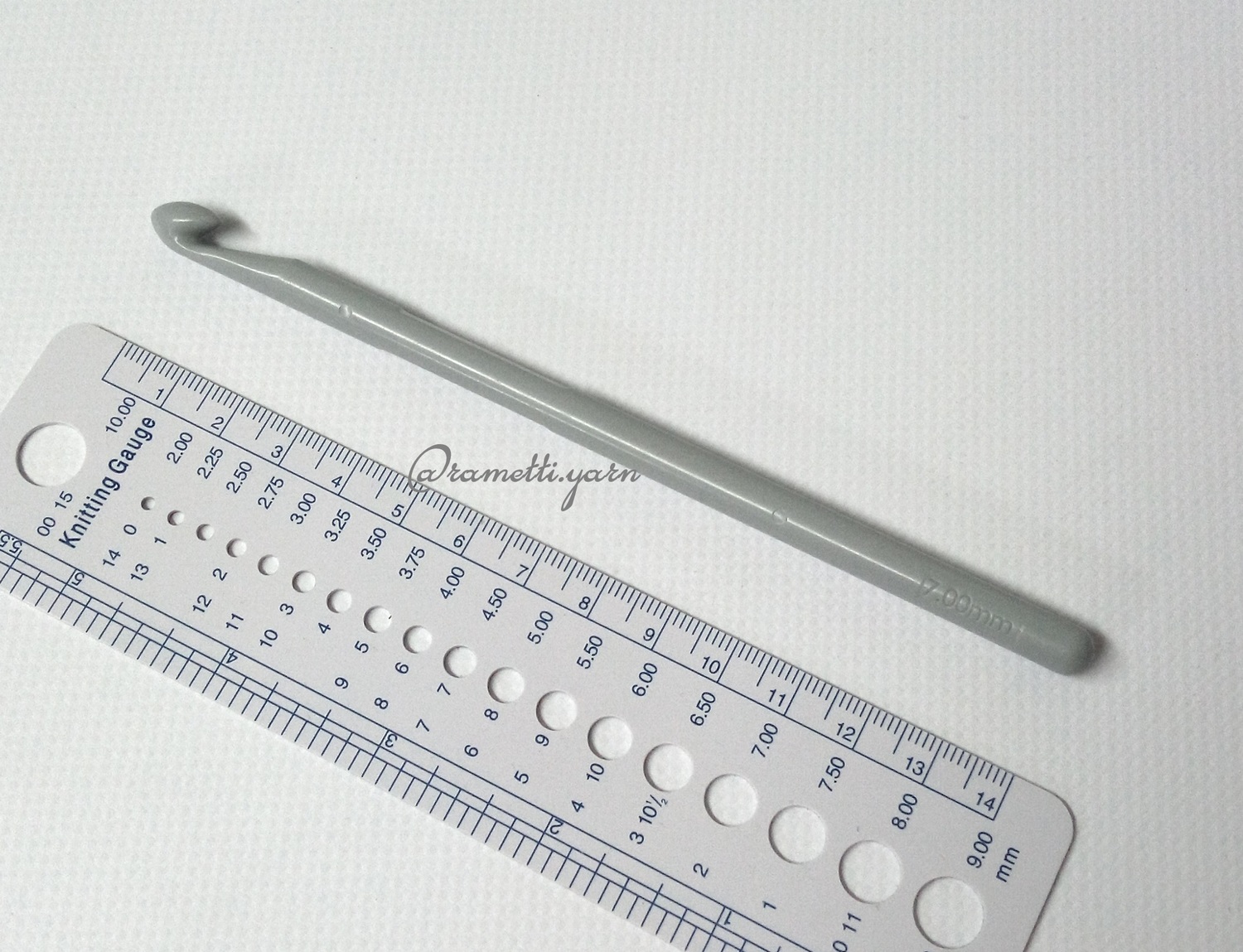 Крючок для вязания PONY  - 7 мм