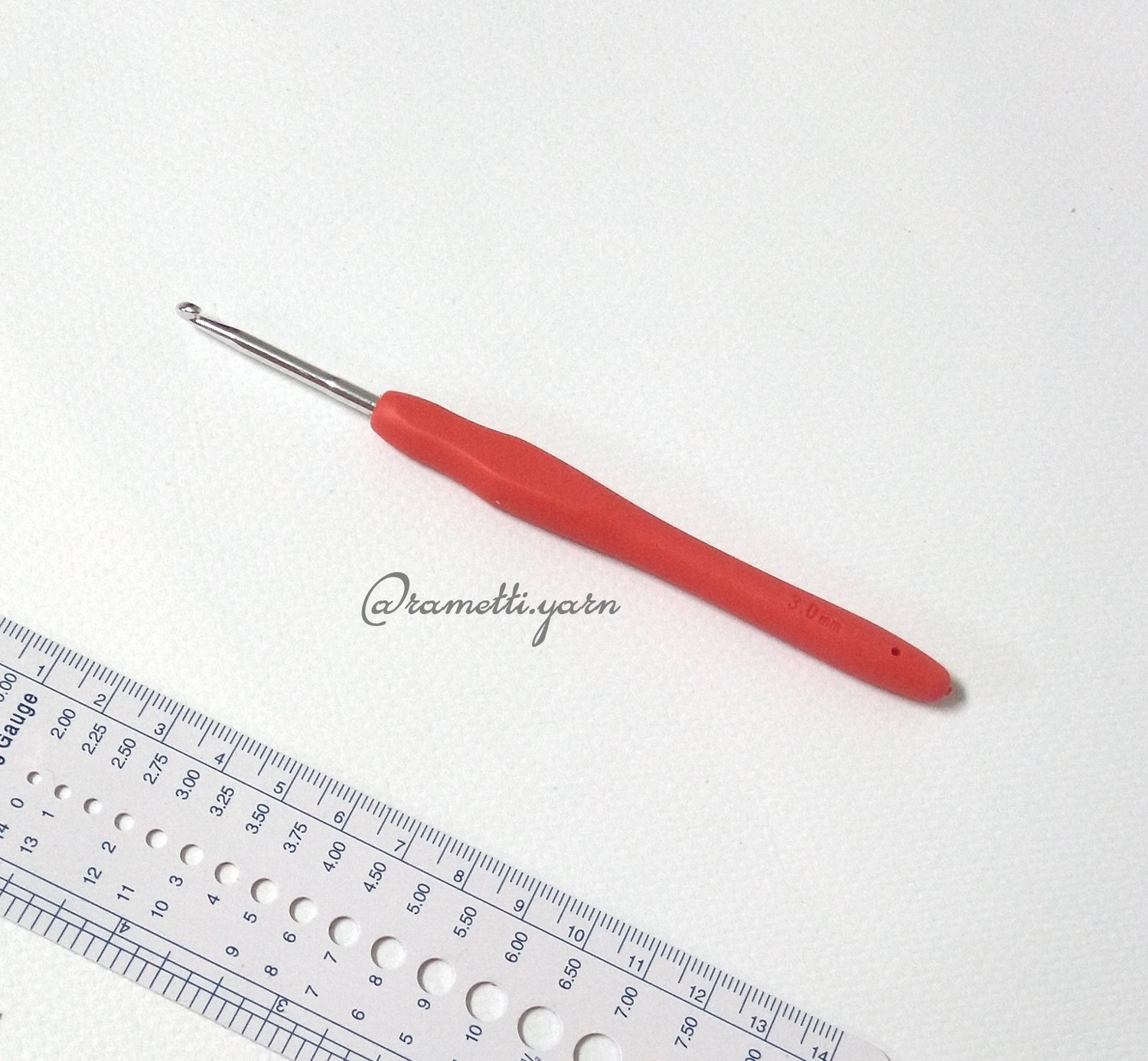 Крючок для вязания с ручкой Maxwell - 3 мм