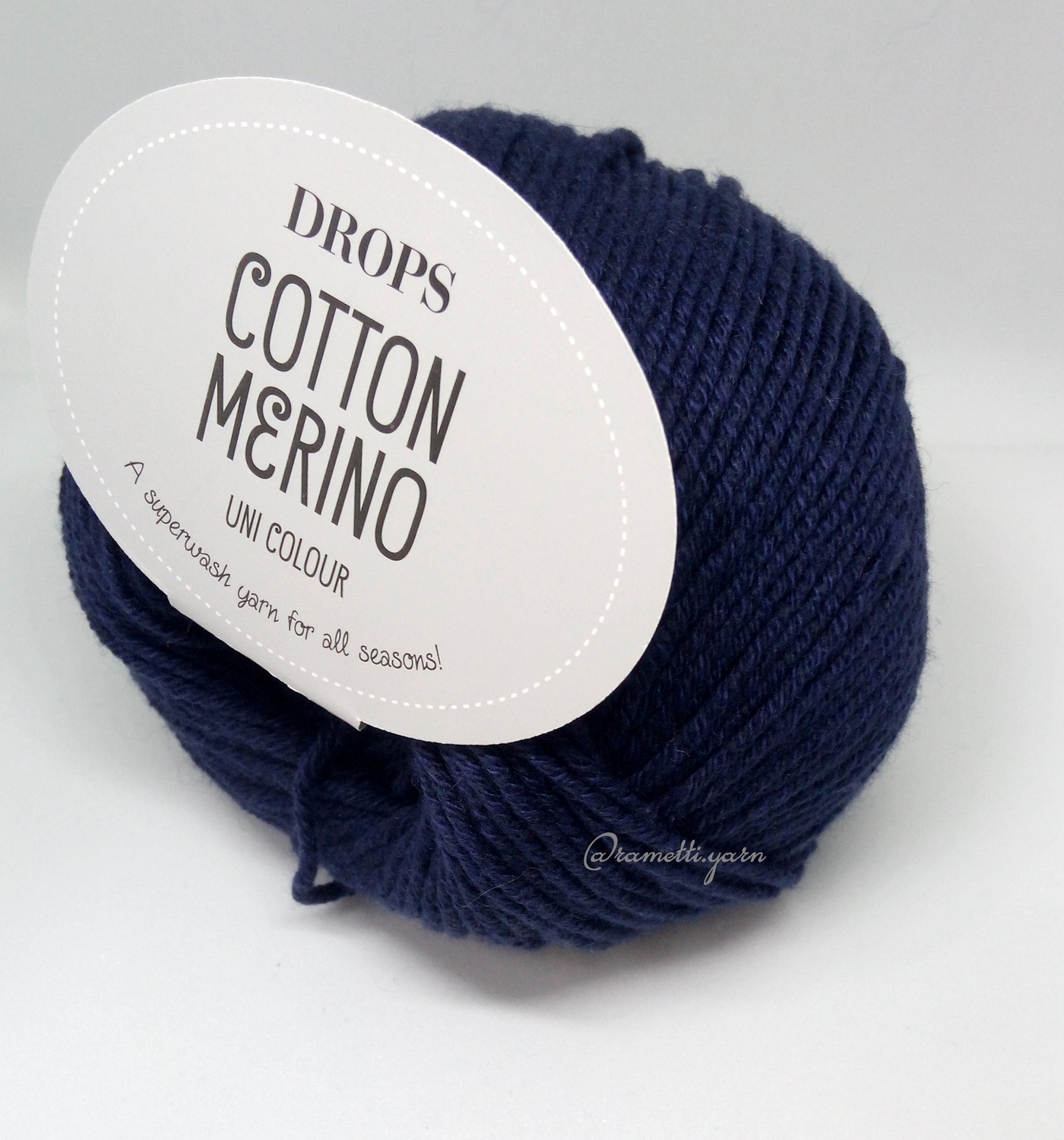 Cotton Merino 08 - тёмно-синий