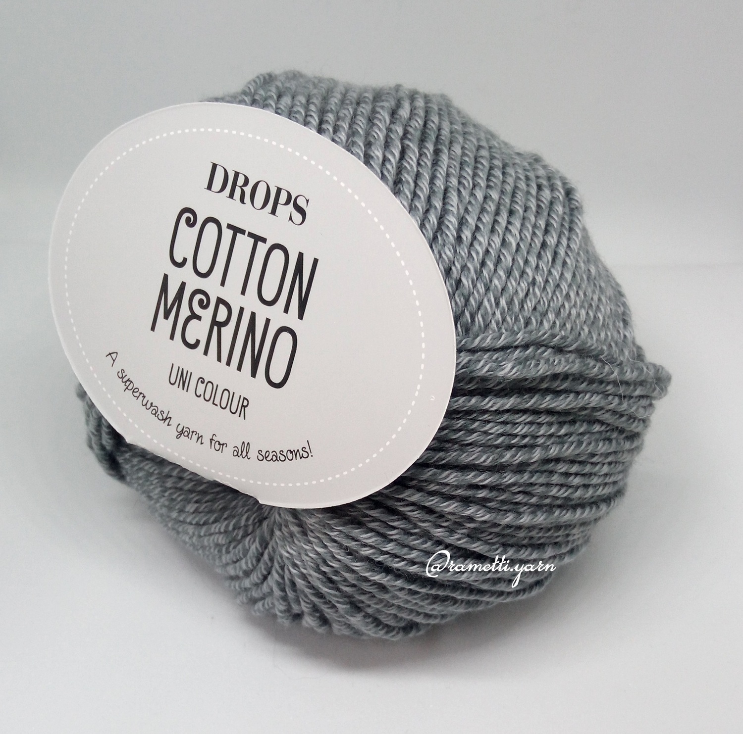 Cotton Merino 18 - серый